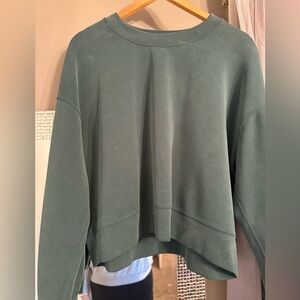 Lululemon Green Softstreme Sweatshirt